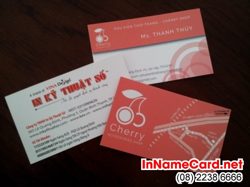 In name card giá rẻ tại Công ty TNHH In Kỹ Thuật Số - Digital Printing