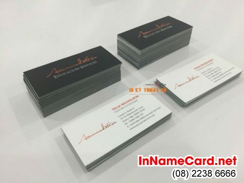 Liên hệ in name card giá rẻ với Công ty TNHH In Kỹ Thuật Số - Digital Printing