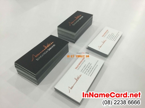 In ấn nhanh name card thực hiên tại Công ty TNHH In Kỹ Thuật Số