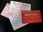 In name card nhanh - In name card bằng chất liệu giấy couche