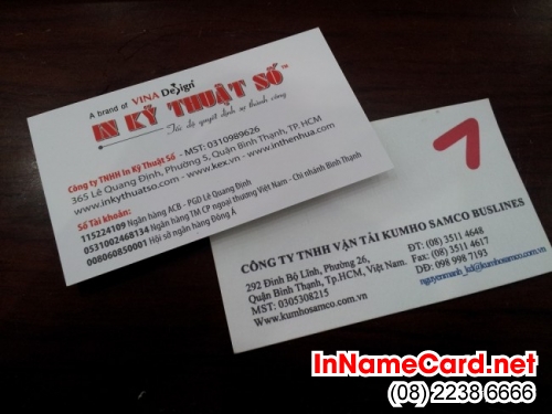 In name card giấy mỹ thuật, in name card cao cấp tại In Kỹ Thuật Số
