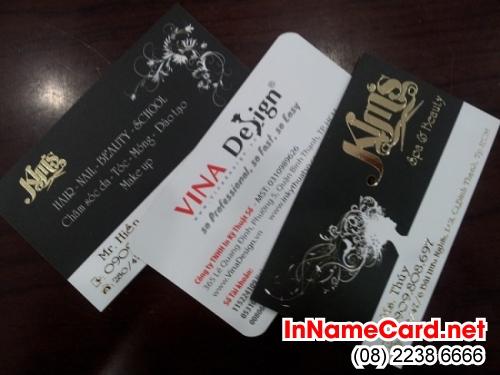 In name card giá rẻ trên giấy mỹ thuật, giấy art tại Công ty TNHH In Kỹ Thuật Số - Digital Printing